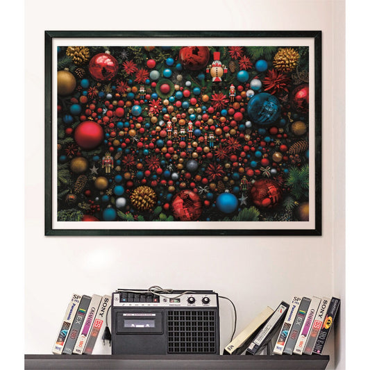 Clementoni 1000-piece impossible Christmas jigsaw puzzle