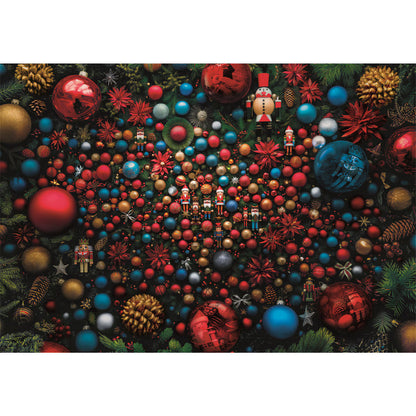 Clementoni 1000-piece impossible Christmas jigsaw puzzle
