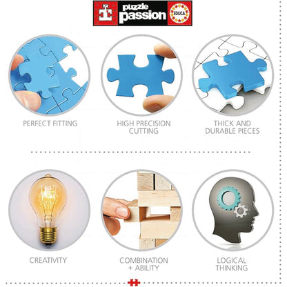 Educa - 4000-piece jigsaw puzzle for adults - Constellations - 136 x 96 cm - 14 Years (19569)