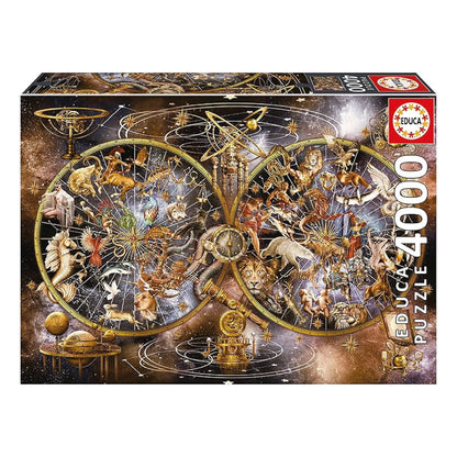 Educa - 4000-piece jigsaw puzzle for adults - Constellations - 136 x 96 cm - 14 Years (19569)
