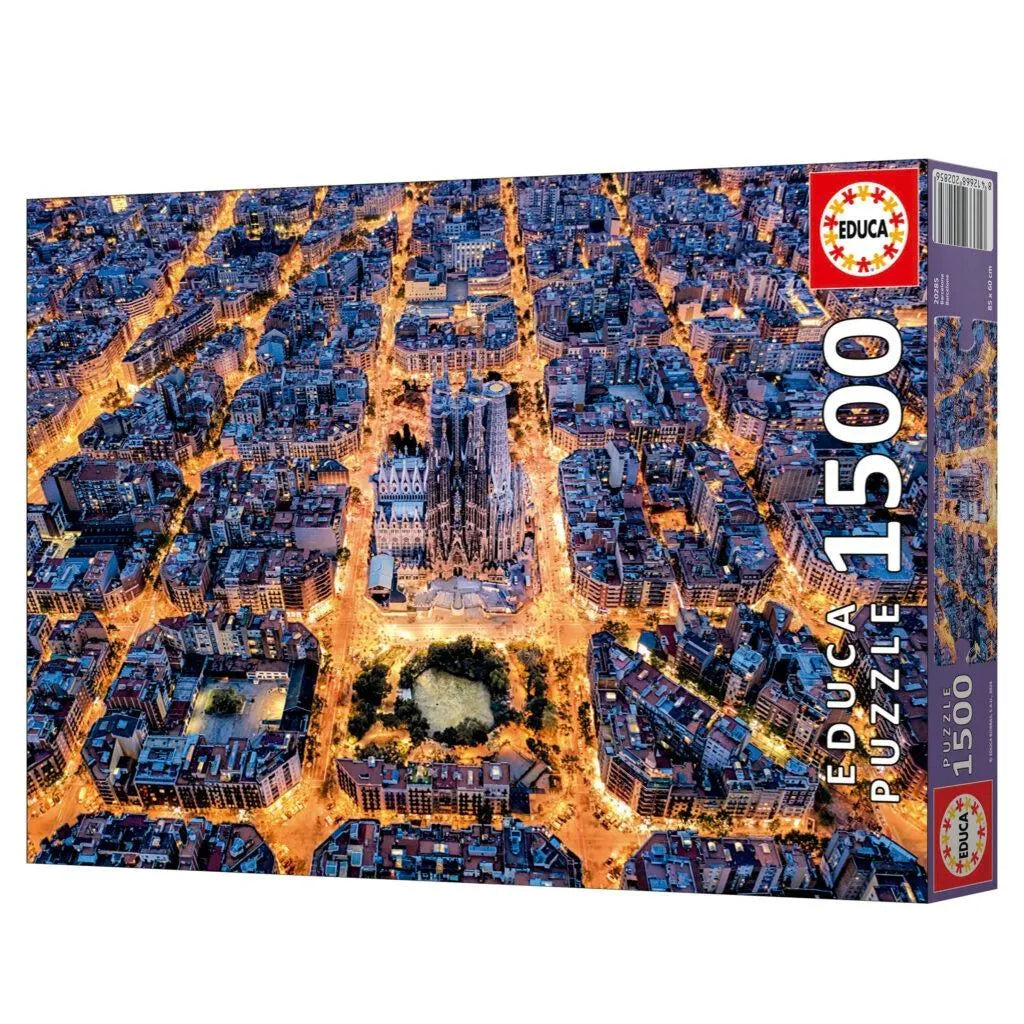 Barcelona Educa jigsaw puzzle - 1500 pieces