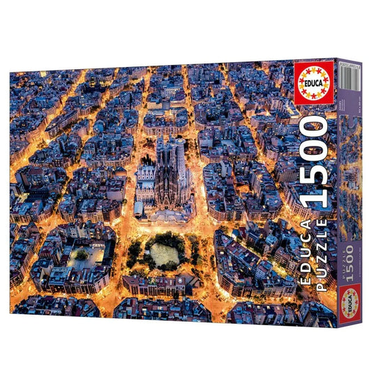 Barcelona Educa jigsaw puzzle - 1500 pieces