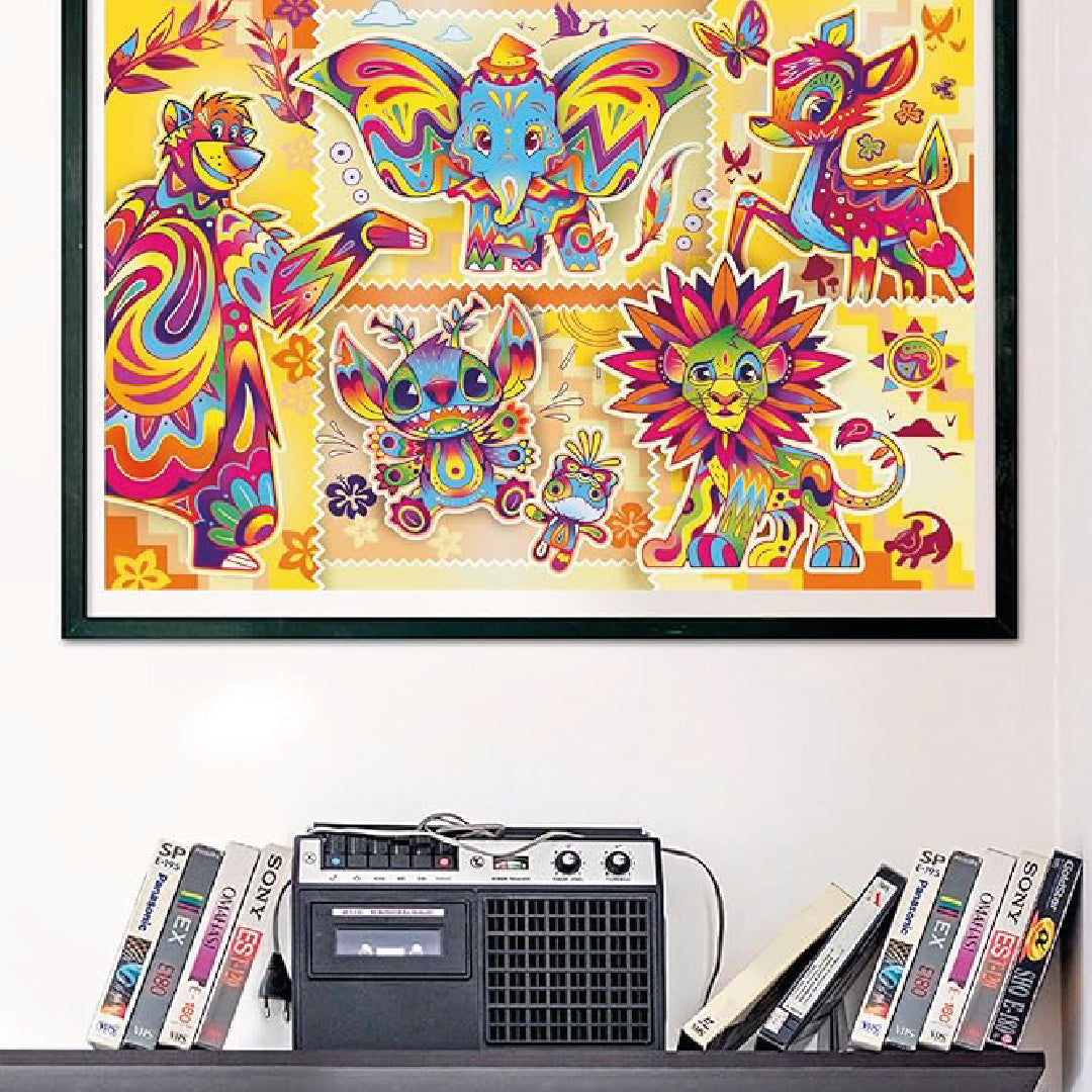 Disney Animals Puzzle – Clementoni - 1000 pieces