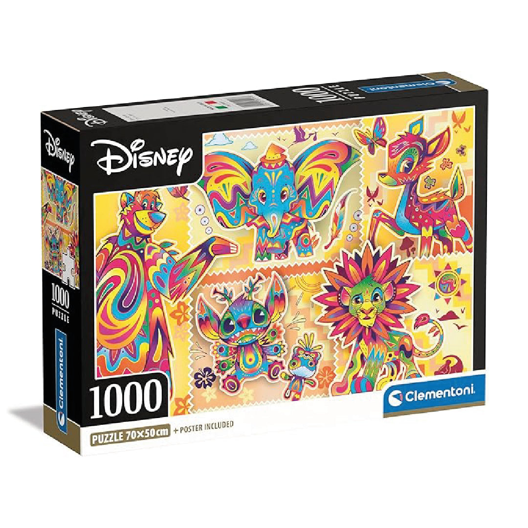 Disney Animals Puzzle – Clementoni - 1000 pieces