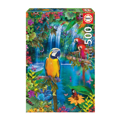 Tropical Macaw Puzzle – Educa - 500 pieces