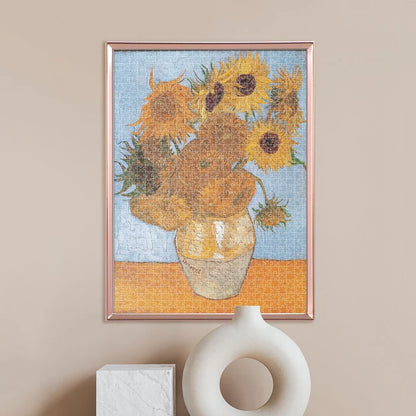 Clementoni 1000-piece jigsaw puzzle, Van Gogh Sunflowers