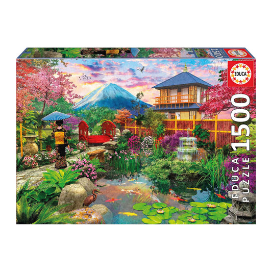 Educational Jigsaw Puzzle Japanese Garden 1500 Pieces