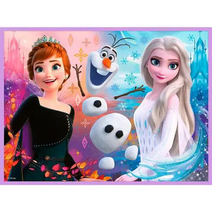 Disney Frozen 2 in 1 Puzzle “Princesses” - 30 + 48 Pieces
