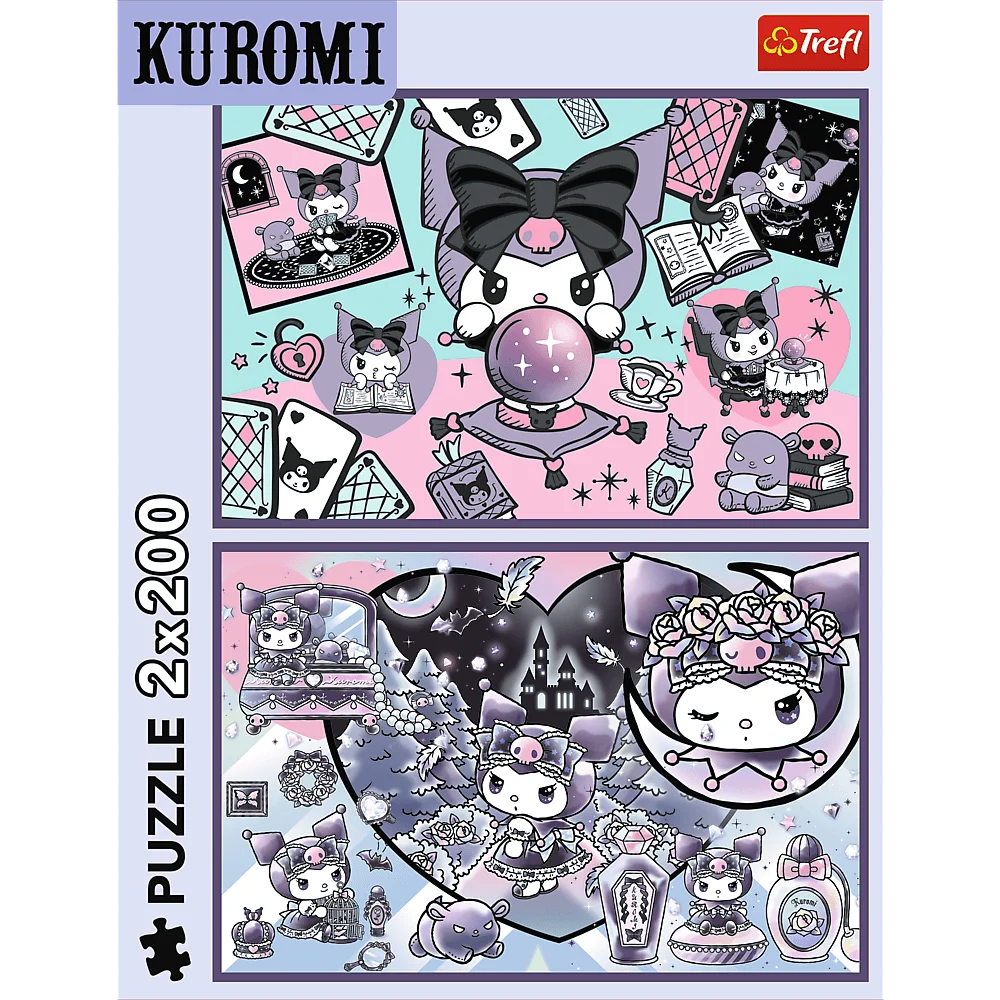Kuromi Puzzle - Trefl - 2 x 200 pieces