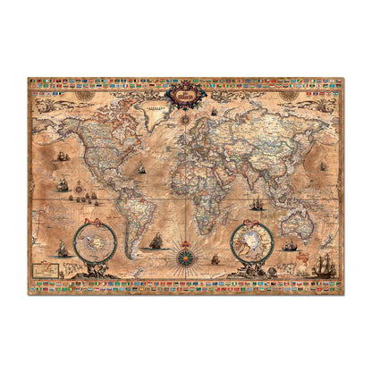 Puzzle Ancient World Map – Educa - 1000 pieces