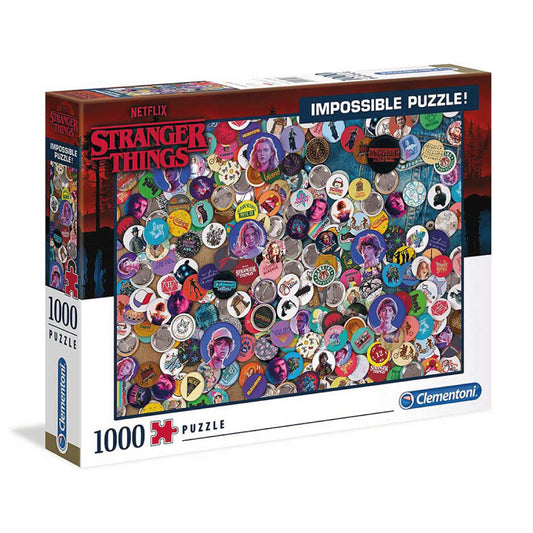 Puzzle Stranger Things Pins – Clementoni - 1000 pieces