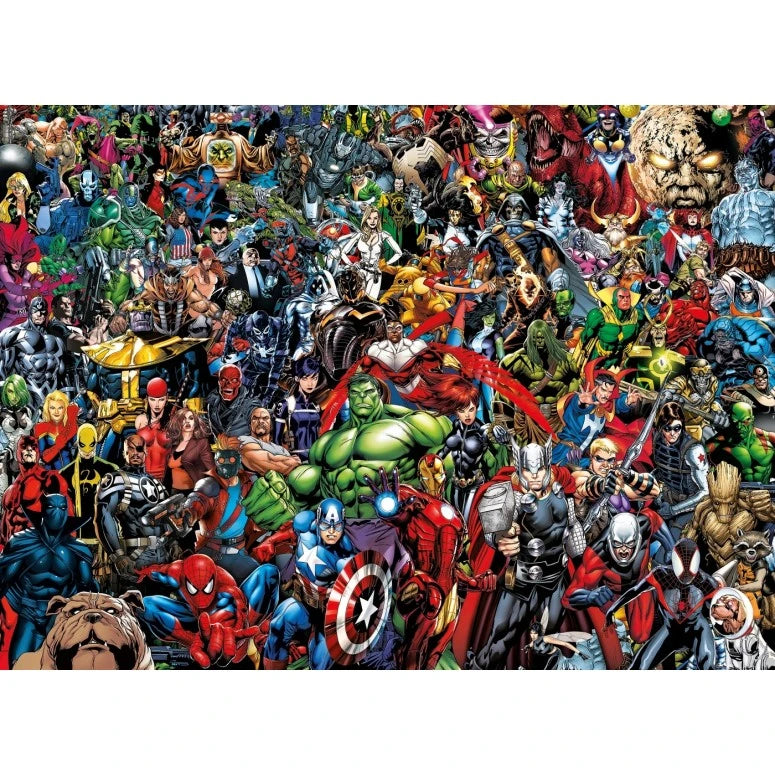 Marvel “Impossible” Puzzle – Clementoni - 1000 Pieces