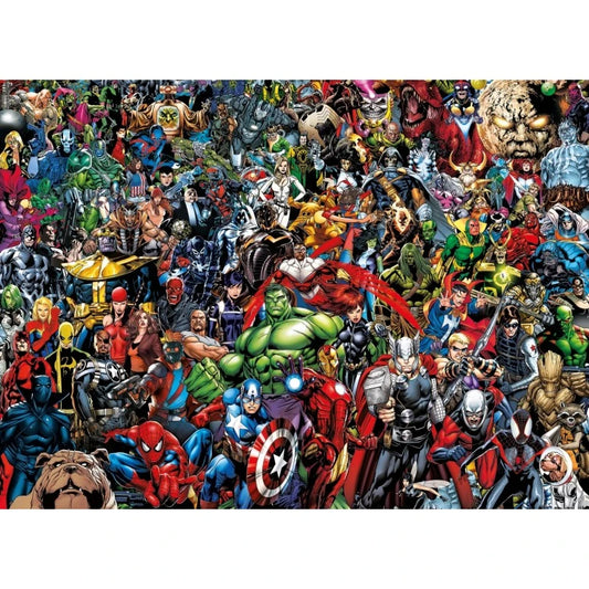 Marvel “Impossible” Puzzle – Clementoni - 1000 Pieces