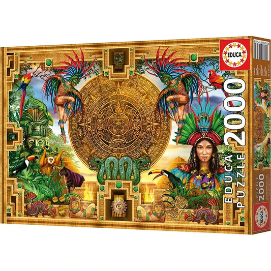 Aztec Civilization Puzzle – Educa - 2000 pieces