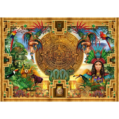 Aztec Civilization Puzzle – Educa - 2000 pieces