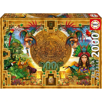 Aztec Civilization Puzzle – Educa - 2000 pieces
