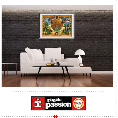 Aztec Civilization Puzzle – Educa - 2000 pieces