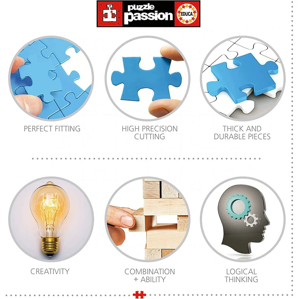 Aztec Civilization Puzzle – Educa - 2000 pieces