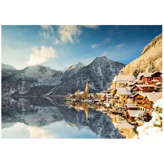 Winter in Hallstatt Puzzle - Educa - 1500 pieces