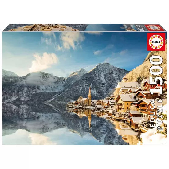 Winter in Hallstatt Puzzle - Educa - 1500 pieces